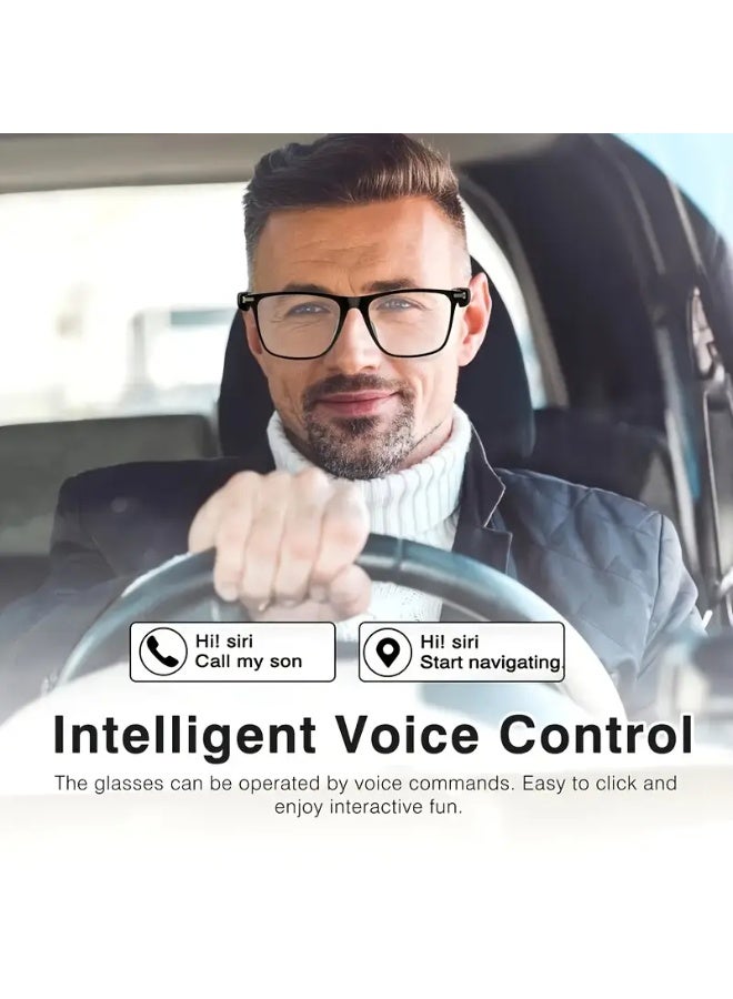 general AI Smart Glasses, Supports 160 Languages Real-Time Translation, Chat GPT System, New Multifunctional Audio Glasses for Men and Women with Built-in Microphone and Speaker, High Definition Voice Calls and HIFI Music Quality, Music Playback and Hands-Free Calls, Physical Color Changing Lenses, High-Quality, Suitable for Comfortable Cycling, Safe Driving, Fun Fishing, Casual Travel, and Everyday Office Wear, Holiday Gift - Image 2