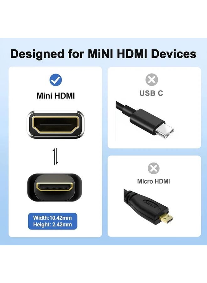 محول HDTV صغير 8K Ultra HD من ذكر إلى أنثى 5 قطع من سبائك الألومنيوم - Image 5