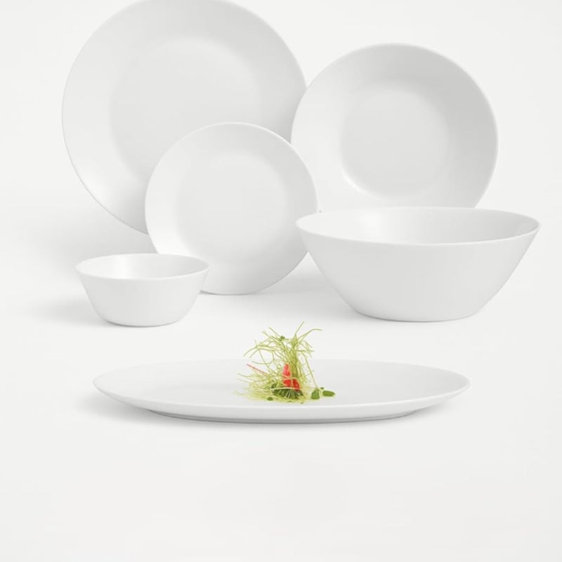 Dinner Set, 26 Pieces, White