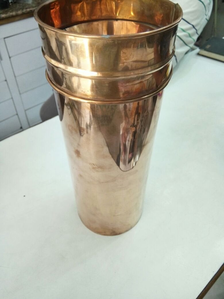 WKM WKM Optical Rain Gauge Copper with Measuring Cylinder  - Image 3