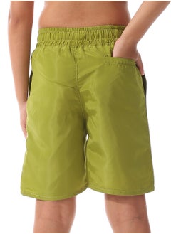 Caesar Printed Boys Swim Short  - Image 4