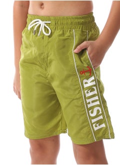 Caesar Printed Boys Swim Short  - Image 3