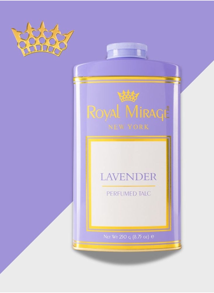 ROYAL MIRAGE - Royal Mirage 250g Talc Lavender - Image 1
