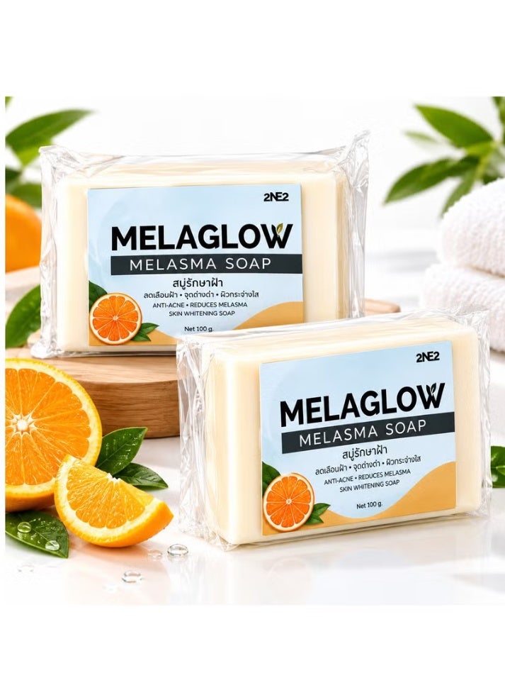 [2 Pieces] Melaglow Soap for Melasma – 100g