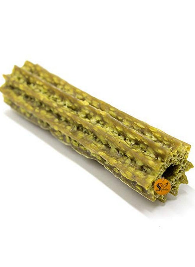 Sage Square Dog Chew Munchy Dental Treat Chicken Flavor Barksticks Munchies (Yellow Sticks) (Pack Of 4Kg)  - Image 3