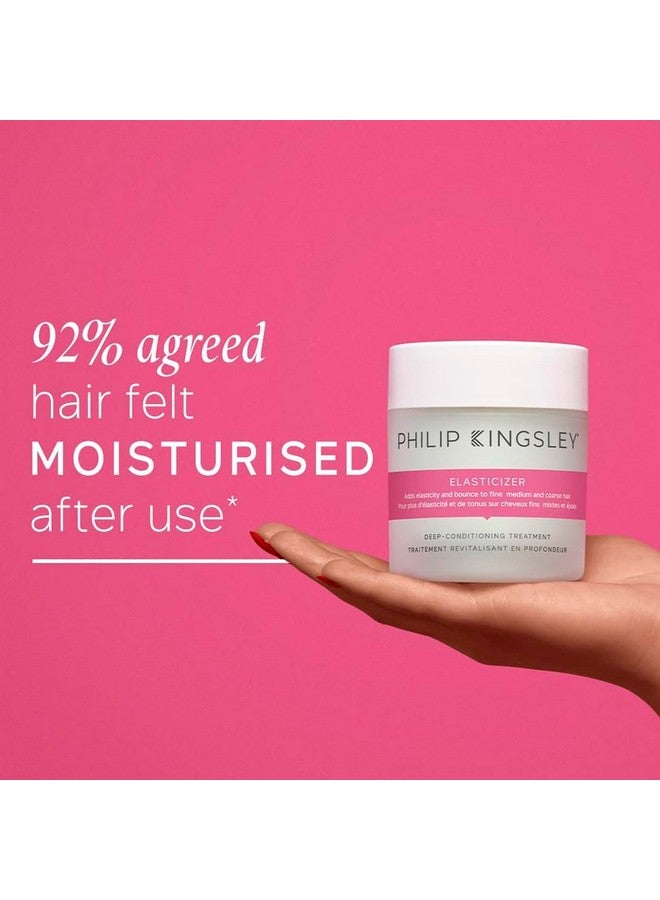 فيليب كينجزلي قناع الشعر المرن والمرطب لإصلاح الشعر الجاف والتالف والمبيض لجميع أنواع الشعر، يرطب بعمق ويضيف الارتداد واللمعان 5.07 أونصة - Image 4