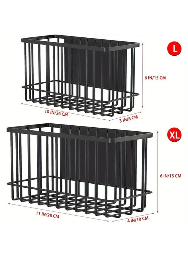 White Magnetic Dryer Ball Holder Lint Bin Container for Laundry Room Organization - Image 5