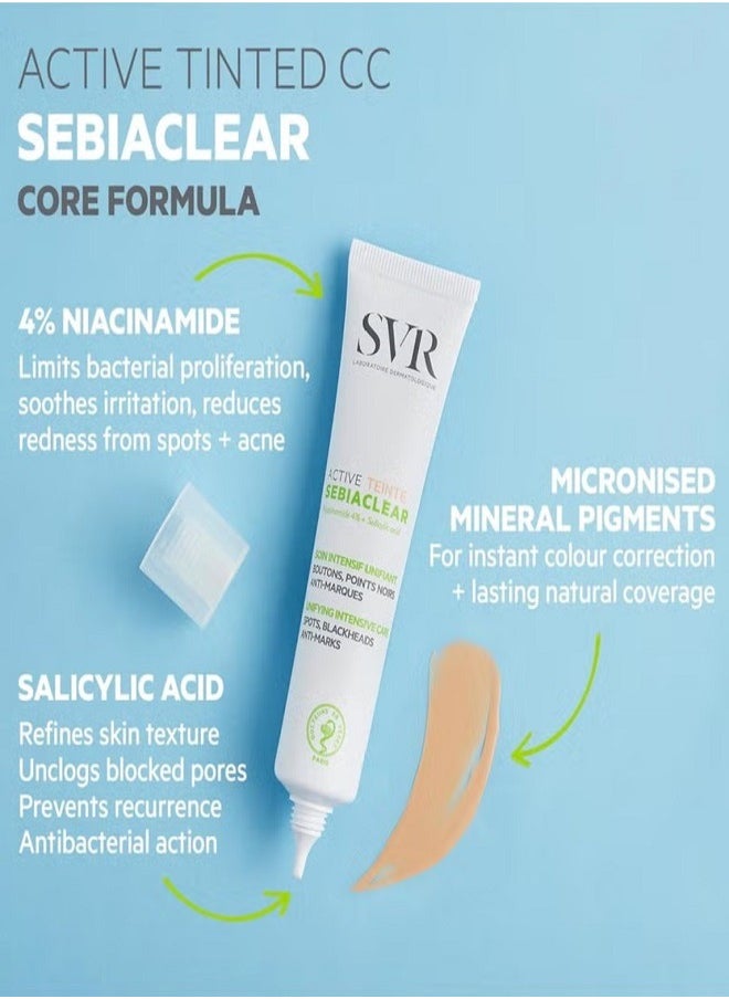 Sebiaclear Active Tinted - 40ml