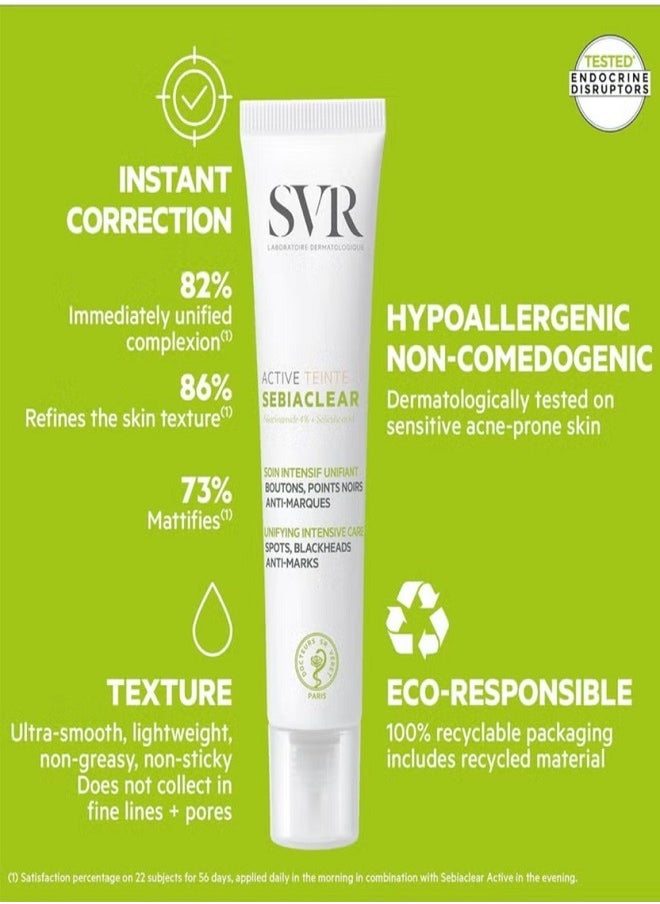 Sebiaclear Active Tinted - 40ml