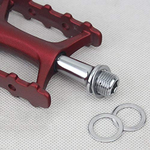 Maxmoral Stainless Steel Bicycle Pedal Gasket Bike Pedal Washers Replacement for Mountain Bike Road Bike - Image 5