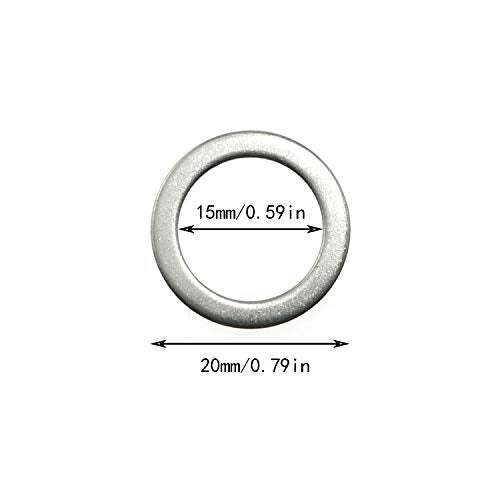 Maxmoral Stainless Steel Bicycle Pedal Gasket Bike Pedal Washers Replacement for Mountain Bike Road Bike - Image 3