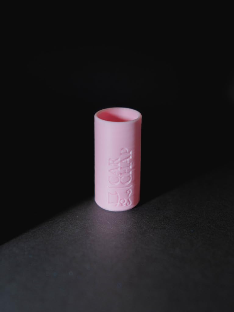 Car Chap CarChap Original Car Lip Balm Holder, Lip Gloss Holder for Car, Mess Free in the Heat. Featured in Car and Driver. USA Made, Patent Pending. Interior Car Accessories for Women and Men [PINK] - Image 2