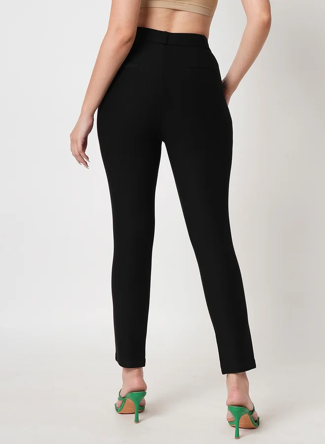 globus Globus High-Rise Stretchable Skinny Fit Trousers