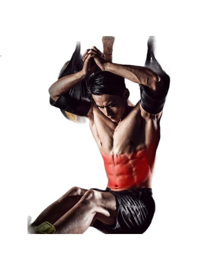 LAURASTAR أحزمة لورا ستار المعلقة، أحزمة مساعدة لرفع الساقين، أحزمة تدريب السحب، أحزمة دعم تمارين البطن، معدات اللياقة البدنية - Image 1