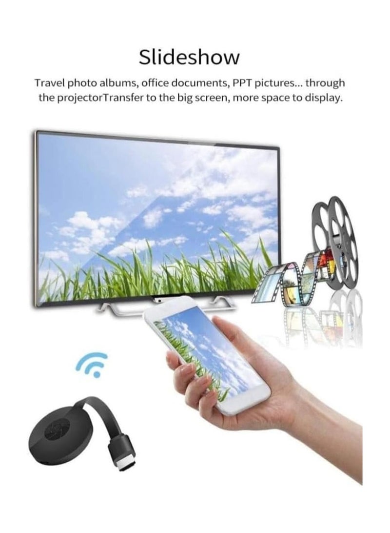 HDMI 4K Wireless Display Dongle - Compatible with TVs/Projectors - Supports Miracast Airplay - Image 1