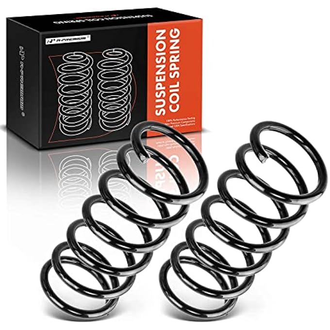 A-Premium 2Pcs Rear Suspension Coil Spring Set Compatible With Nissan Altima 20072013 Driver And Passenger Side Replace 55020Jb01D 55020Jb02E - Image 2