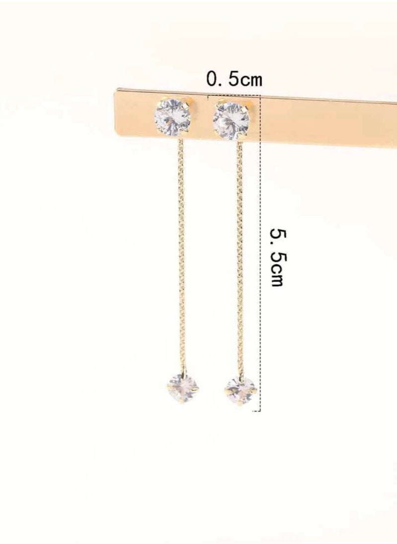 Equal - Stylish & High Quality Earrings For Women Cubic Zirconia - Image 1