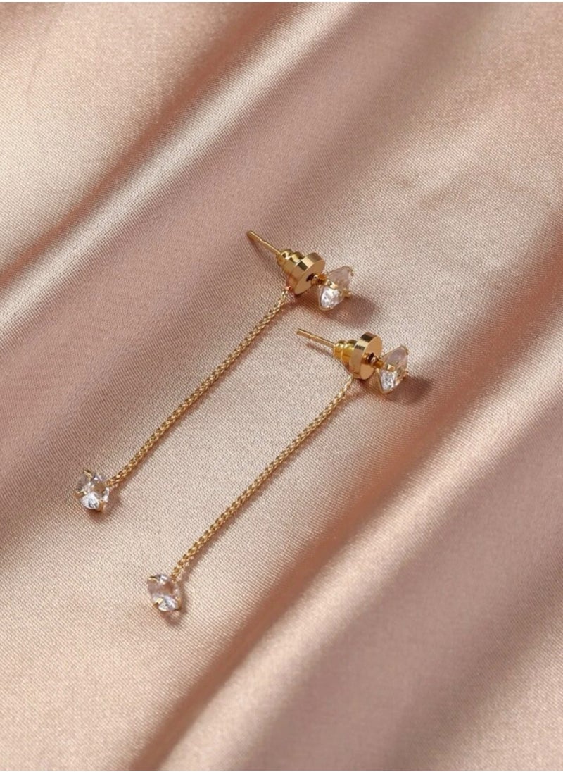 Equal - Stylish & High Quality Earrings For Women Cubic Zirconia - Image 1