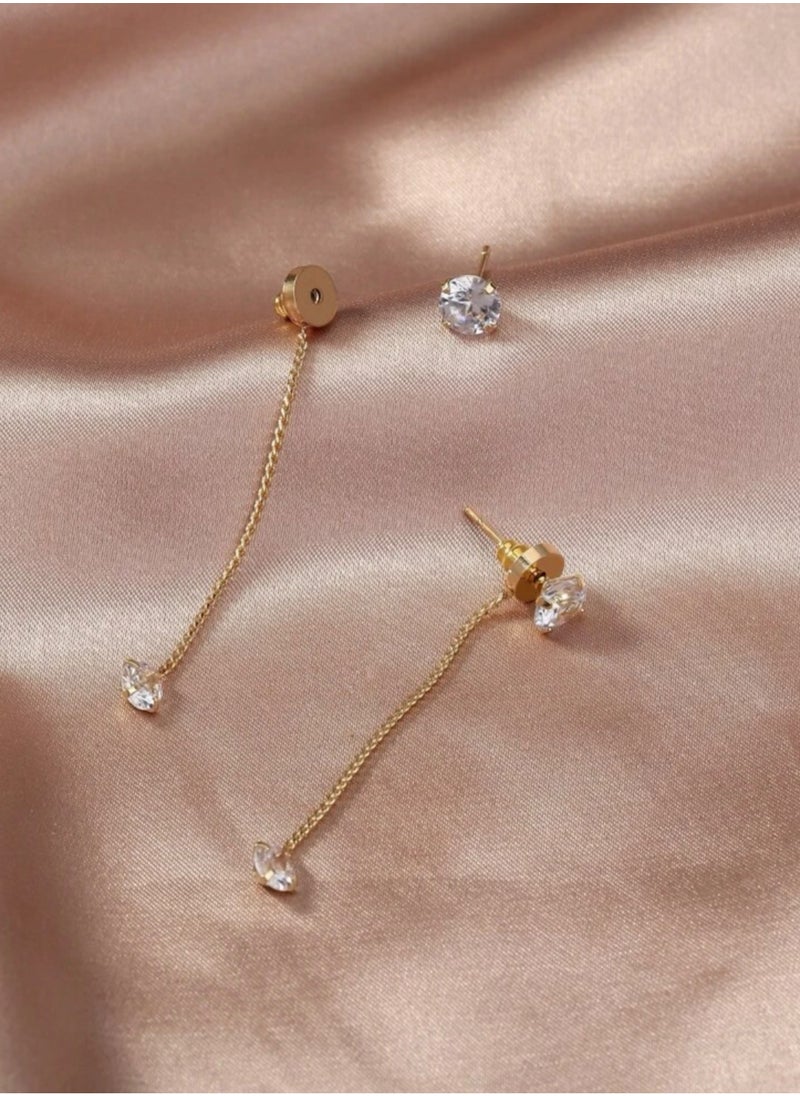 Equal - Stylish & High Quality Earrings For Women Cubic Zirconia - Image 1