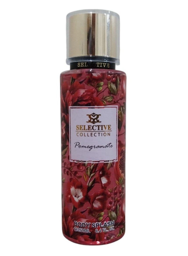 Selective Collection Pomegranate Body Splash For Women - 250 ML