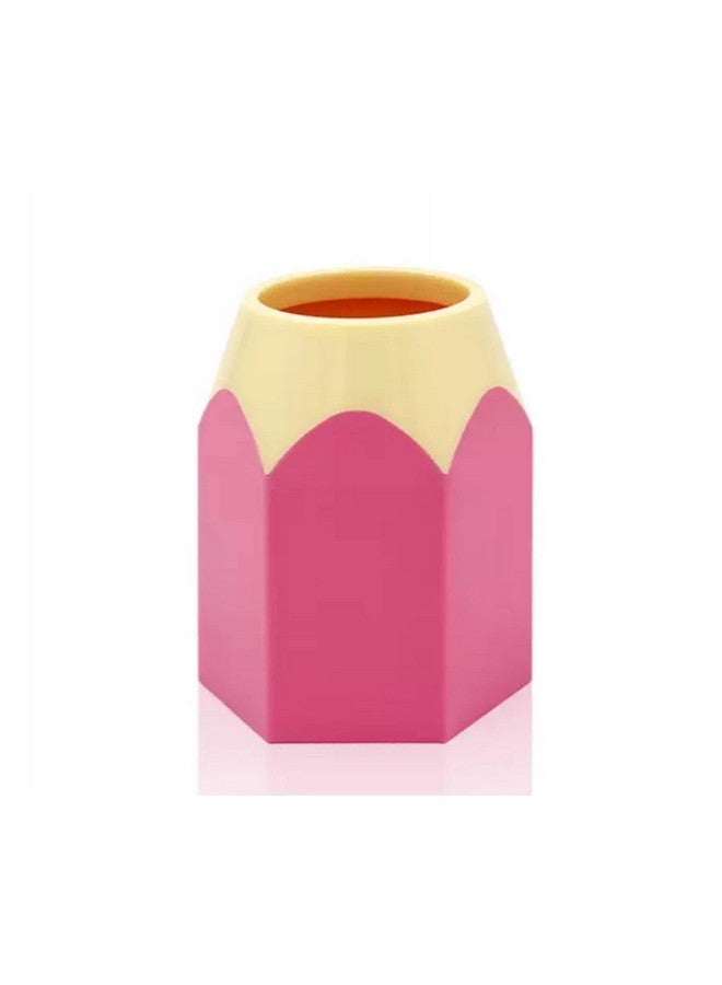 SPHTOEO Pencil Shaped Pen Holders Pencil Storage Organizer Cute Desktop Pen Cup Colorful Vase Pencil Pot Cartoon Stationery Rack Classroom Home Office Supplies Desktop Decor - Image 1