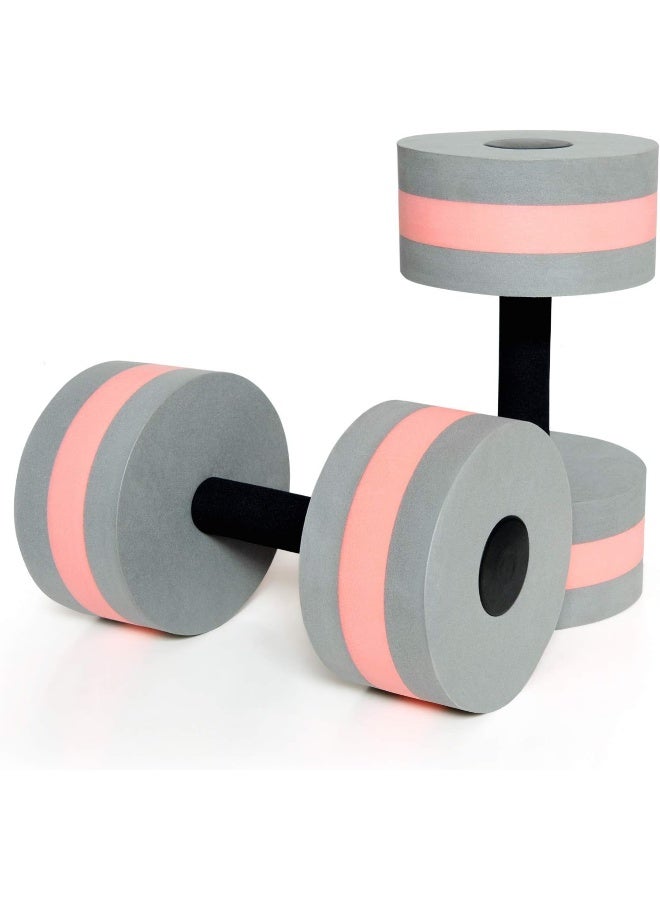 Timoo Aquatic Dumbells Set of 2 Water Dumbells Pool Resistance Water Weight Water Aerobics High-Density EVA-Foam Pool Fitness - Image 3