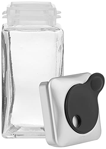 Simpli-Magic 79387 Spice Rack Organizer, 10 Jar Stackable Detachable Display Counter Shelf, Black Frosted Iron Freestanding Storage Holder, Seasoning Organizer for Countertop Kitchen Cabinet - Image 4