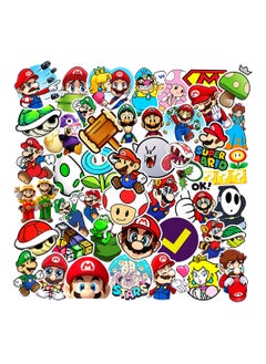 50-Piece Super Mario Bros Stickers