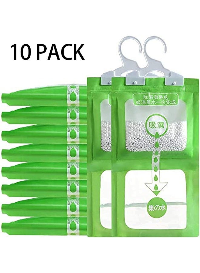 10 PCS Moisture Absorber, Humidity Packs, Activated carbon, Remove odor and formaldehyde, Hanging Closet Dehumidifier Bags, Fragrance Free  - Image 1