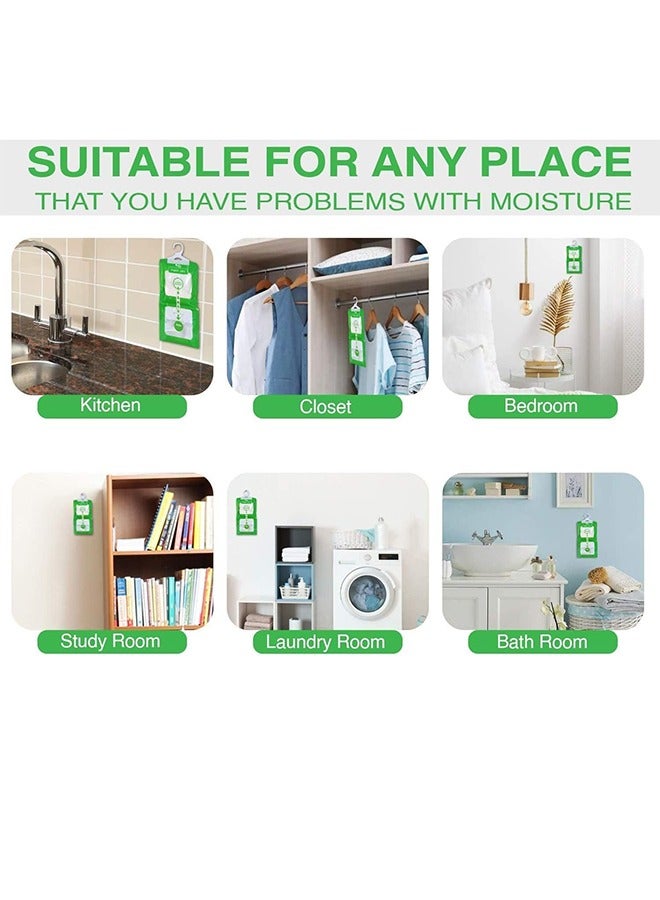 10 PCS Moisture Absorber, Humidity Packs, Activated carbon, Remove odor and formaldehyde, Hanging Closet Dehumidifier Bags, Fragrance Free  - Image 5