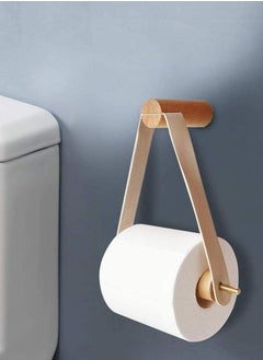 Daytoyz Stylish and Functional Wooden Toilet Paper Holder - Easy Installation, Rustic Nordic Design  - Image 4