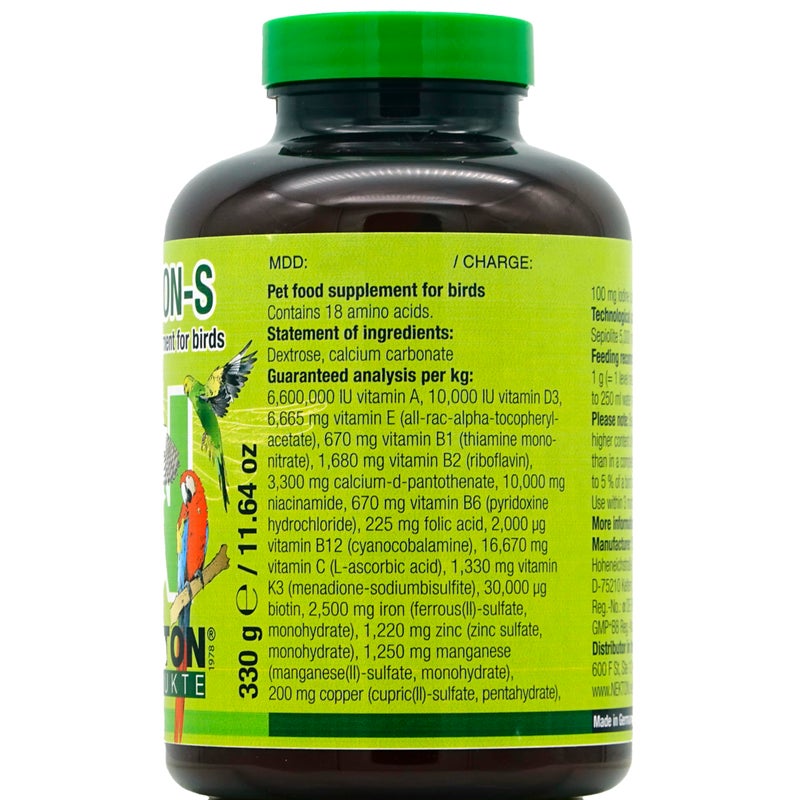 Nekton-S Multi-Vitamin for Birds 330g/ 11.64oz - Image 2