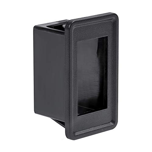 ONLINE LED STORE True Mods 1-Slot Rocker Switch Panel Housing Kit [Industry Standard Fit] [Heavy Duty] [Professional Look] Automotive Mount Rocker Switch Holder - Image 1