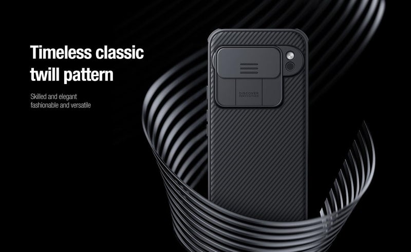 Beauenty For Google Pixel 9 Pro Xl Phone Case With Slide Camera Cover Slim Protective Cover Black - Image 1