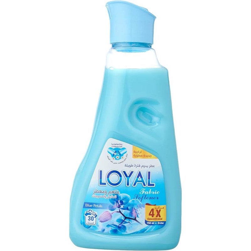 LOYAL Fabric Softener & Refresher Blue Petals - 750ml - Image 1