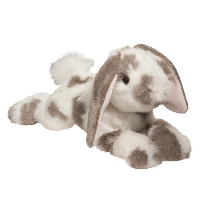 Douglas Ramsey Gray Spotted Bunny Rabbit Plush Stuffed Animal - Image 2