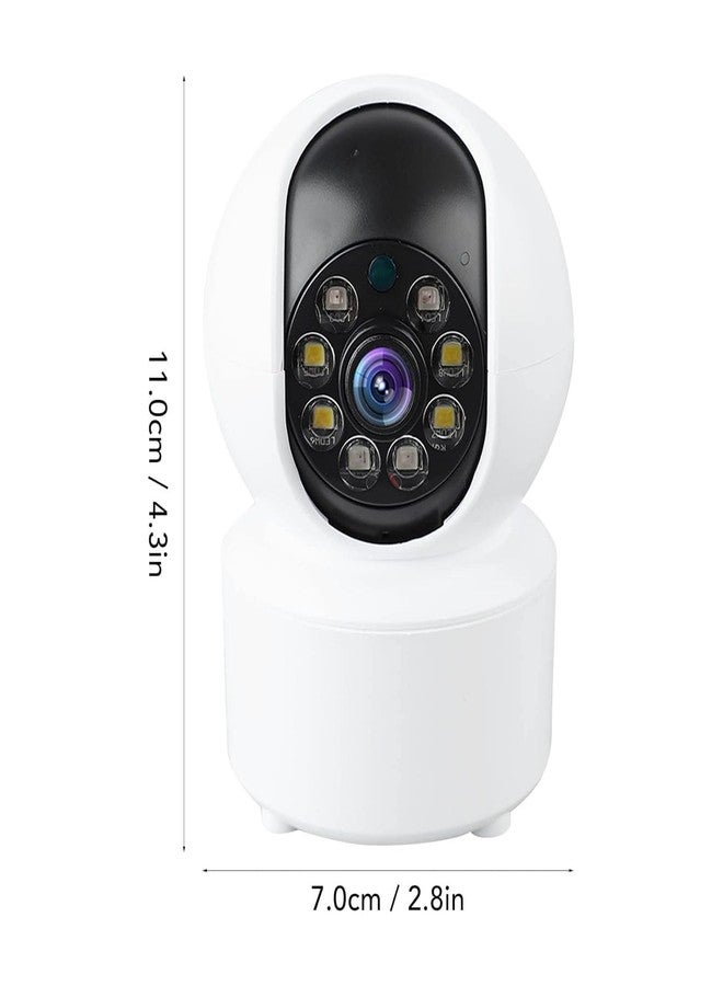 MAYUMI Wireless Smart Camera for Baby Monitor (3MP) | Home Surveillance Camera, Large Pitch Angle Night Vision Clear Images (White) - Image 4