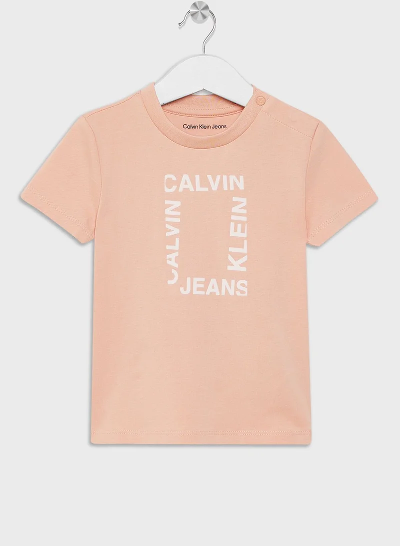 Calvin Klein Jeans Infant Text Print T-Shirt