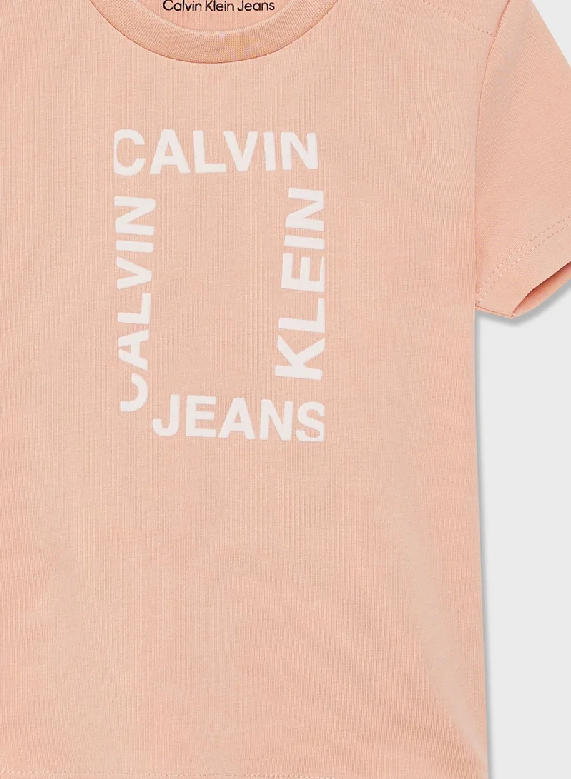 Calvin Klein Jeans Infant Text Print T-Shirt