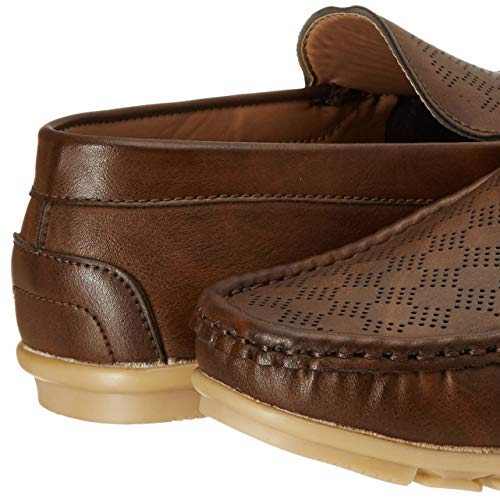 Centrino Men's Casual Loafer Shoes Brown - Image 3