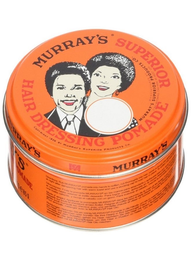 Murrays Murray's Superior Hair Dressing Pomade, 3 Ounce (Pack of 4) - Image 2