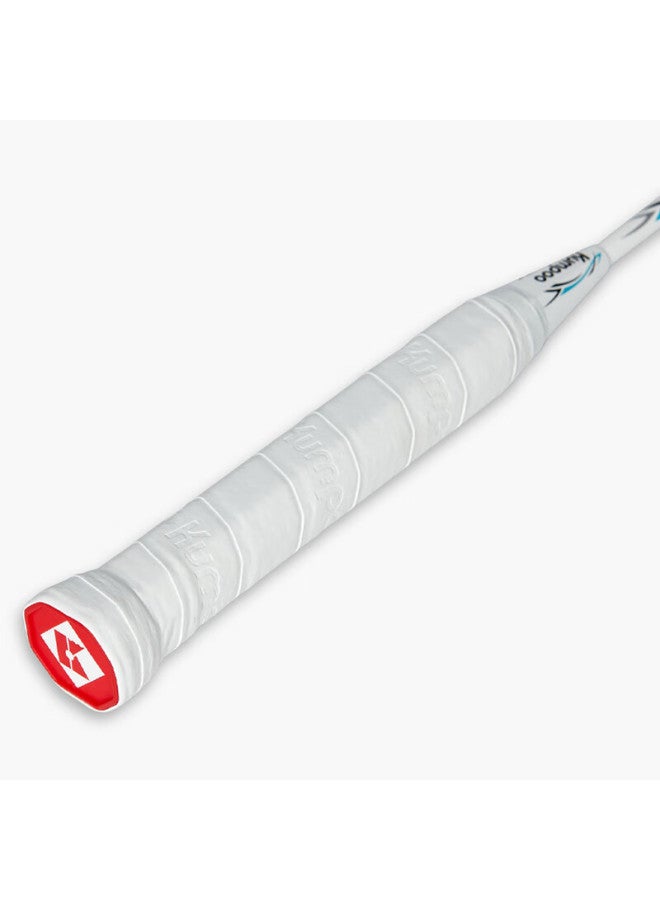 Kumpoo Badminton Racket K520 Upgraded Version, Xunfeng Full Carbon 4u Balanced Racket, K520pro Moon White Single Racket, Pre-strung - Image 4