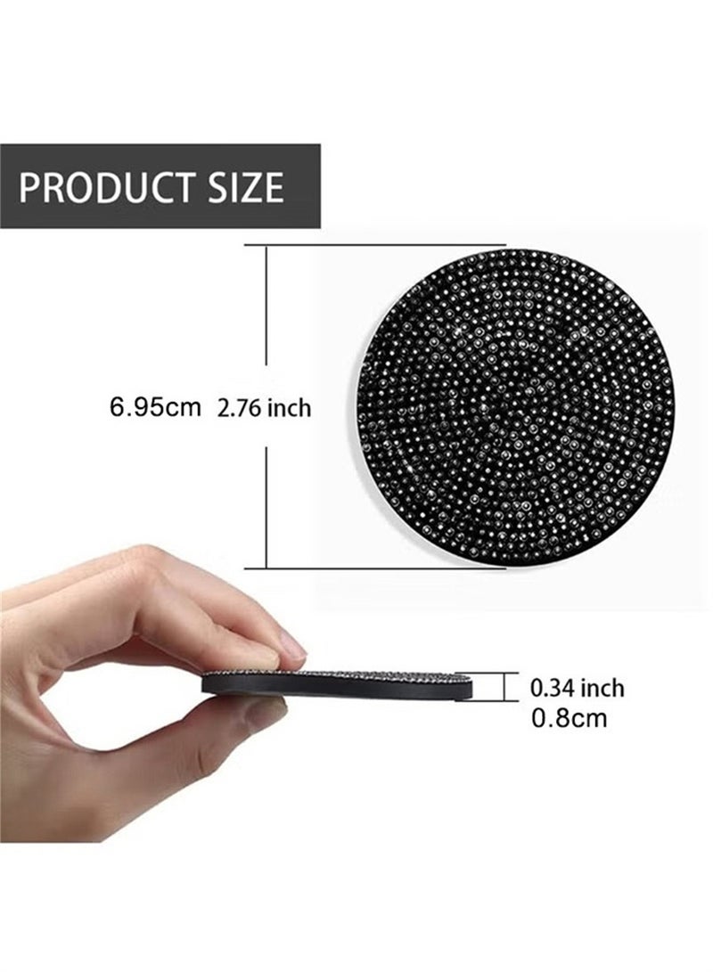 2 PCS Insulation Drink Mat Non Slip Car Cup Holder Coasters Universal Car Cup Holder Insert - Image 3