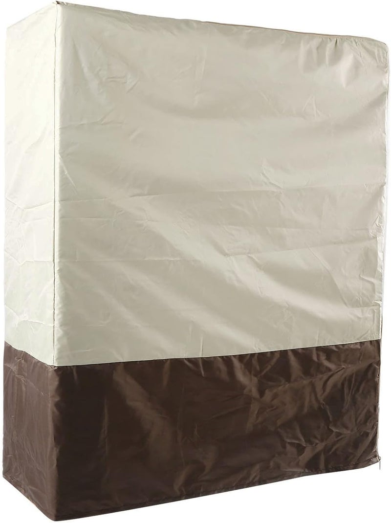Yinhing Folding Bed Cover 210D Oxford Cloth for Indoor Outdoor Use 102x33x104cm Tear Weather Ideal for Beach Chairs Portable Beds (85 * 33 * 107cm) - Image 2