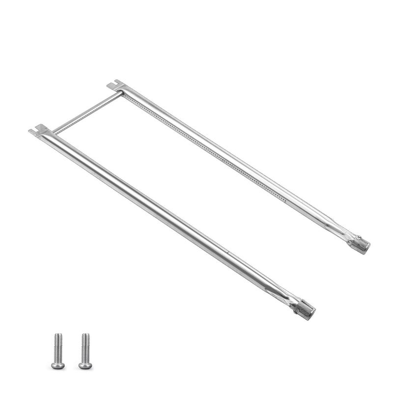 Derurizy 7507 27 Burner Tube Set Replacement for Weber Spirit S200 S210 E200 E210 Spirit 500 Spirit 500LX Genesis Silver A Gas Grill Parts with Side Control Stainless Steel Grill Burner