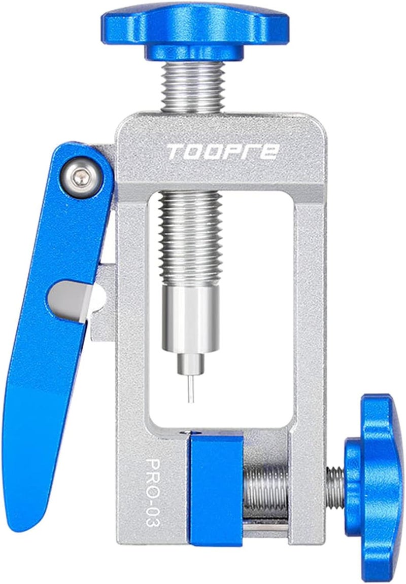 klarako Durable MTB BIke Needle Driver Insertion Tool, Bicycle Hydraulic Hose Fitting Insert Tool Aluminum Alloy Structure with Hydraulic Hose Cutter - Image 3