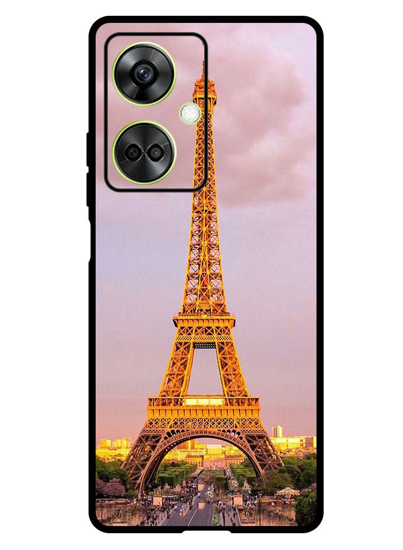 Theodor Protective Case Anti Scratch Shock Proof Bumper Cover For OnePlus Nord CE 3 Eiffel Tower - Image 1