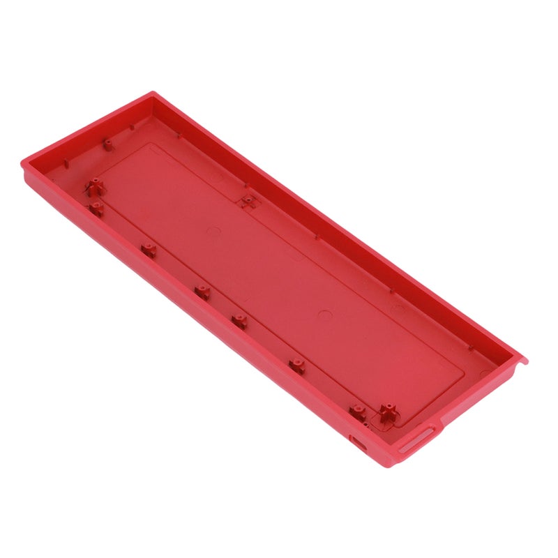 Keyboard Housing Fit for Woot60HE Compact Aluminum Alloy 60% Customize 61 Key Mechanical Gaming Keyboard Shell Red - Image 2