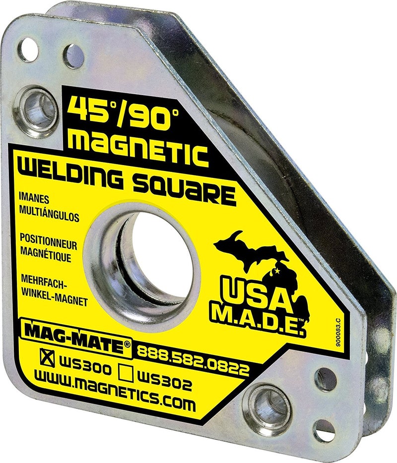 MAGMATE WS300 Compact Magnetic Welding Square with 55 lb Capacity