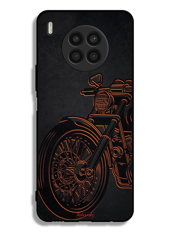 Tolwak Honor 50 Lite Protective Case Cover Vintage Bike - Image 2